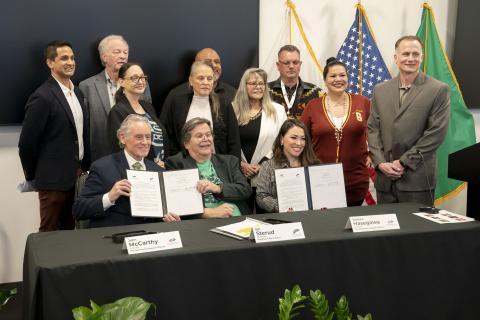 NWSA & Puyallup Tribe of Indians Sign MOU